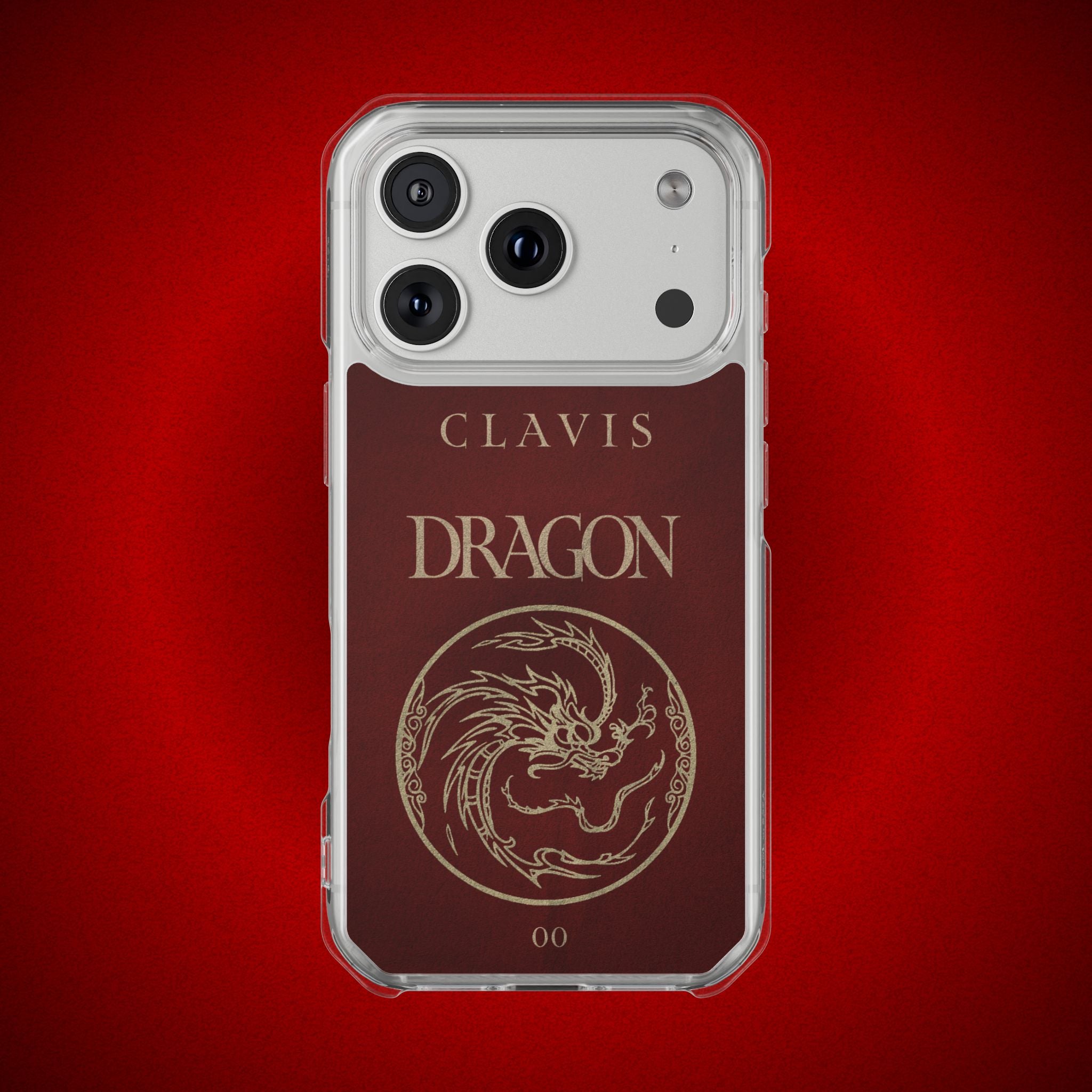 CLAVIS Dragon No.02 — Zodiac Colour Phone Case (MagSafe Compatible)