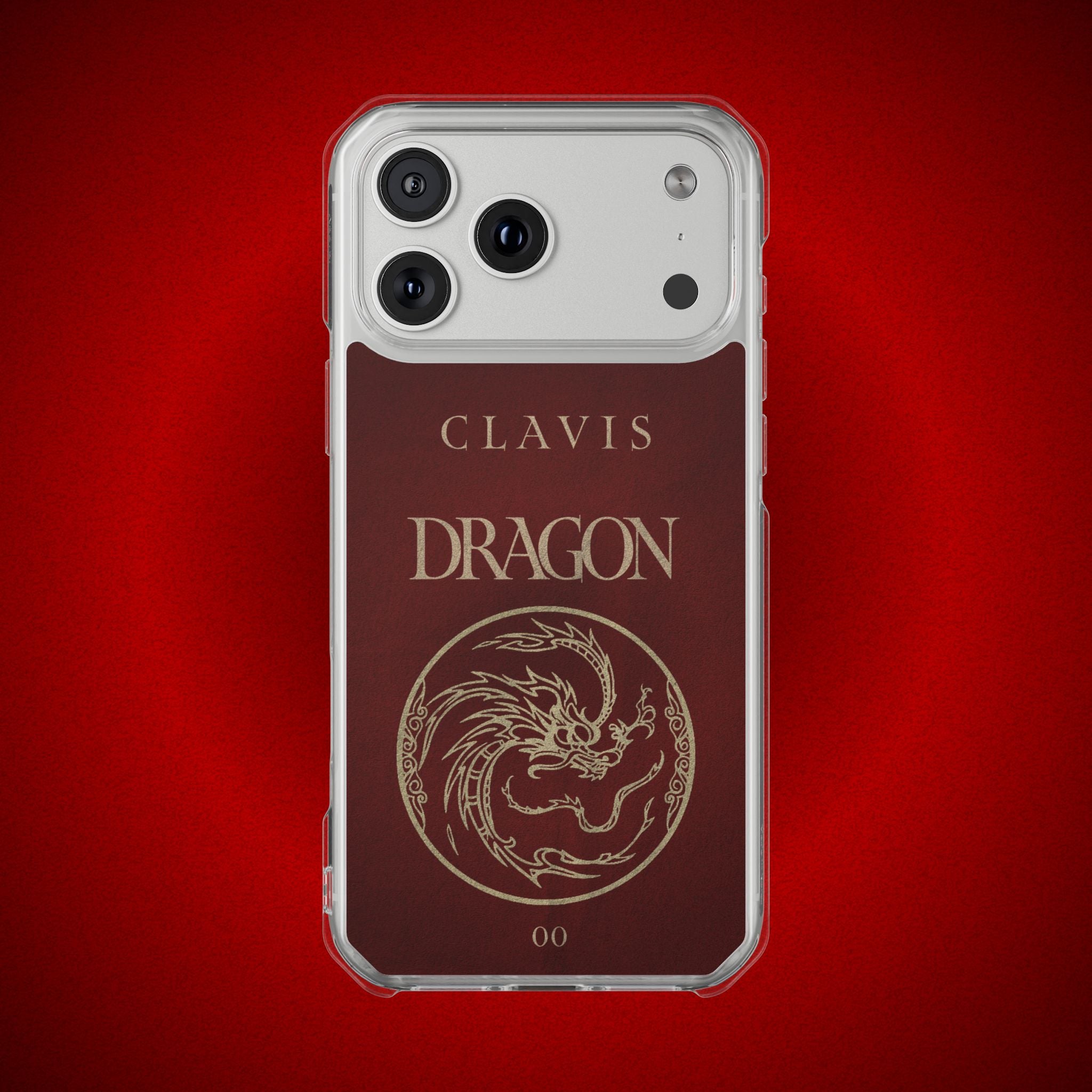 CLAVIS Dragon No.02 — Zodiac Colour Phone Case (MagSafe Compatible)