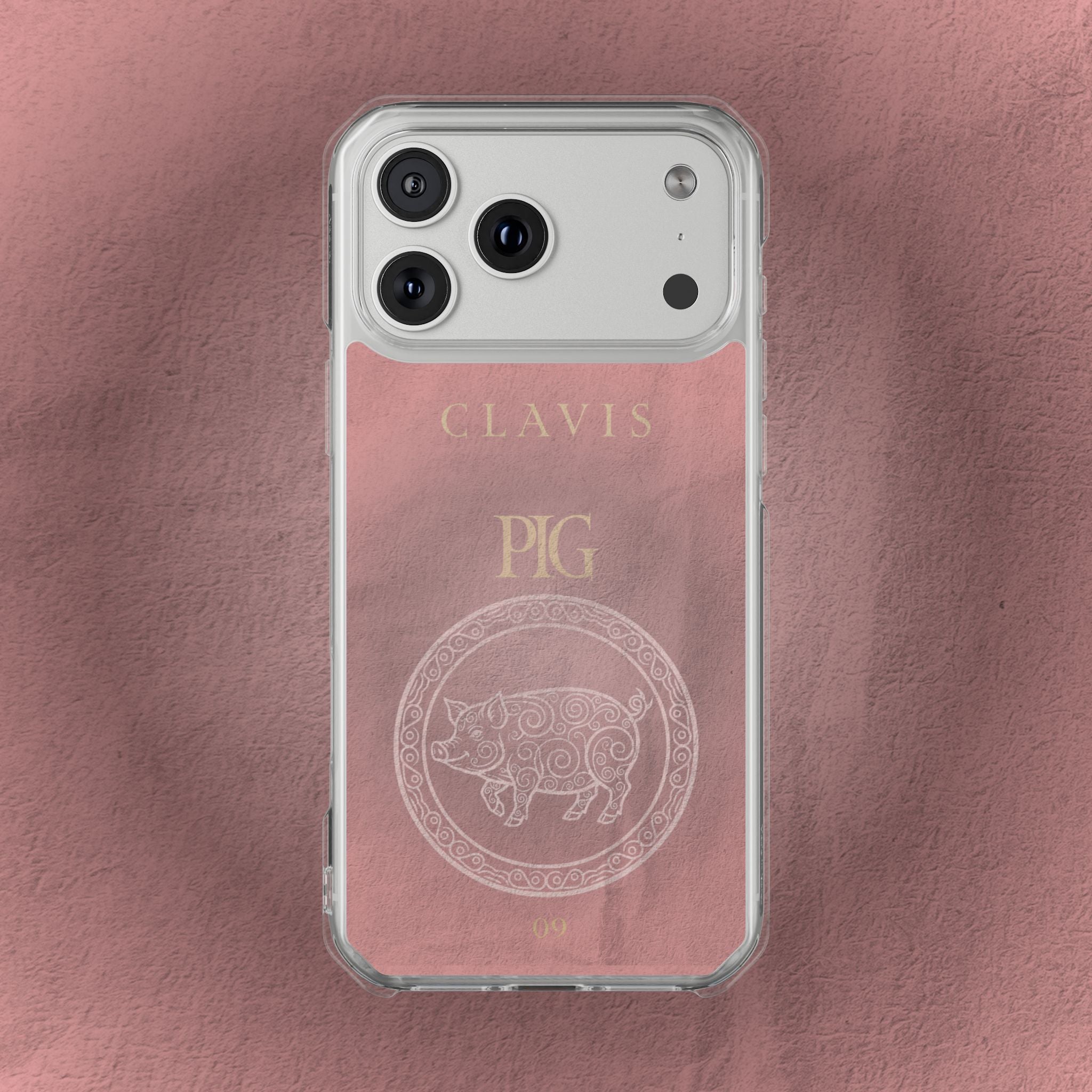 CLAVIS Zodiac Collection 2026 — Pig No.08