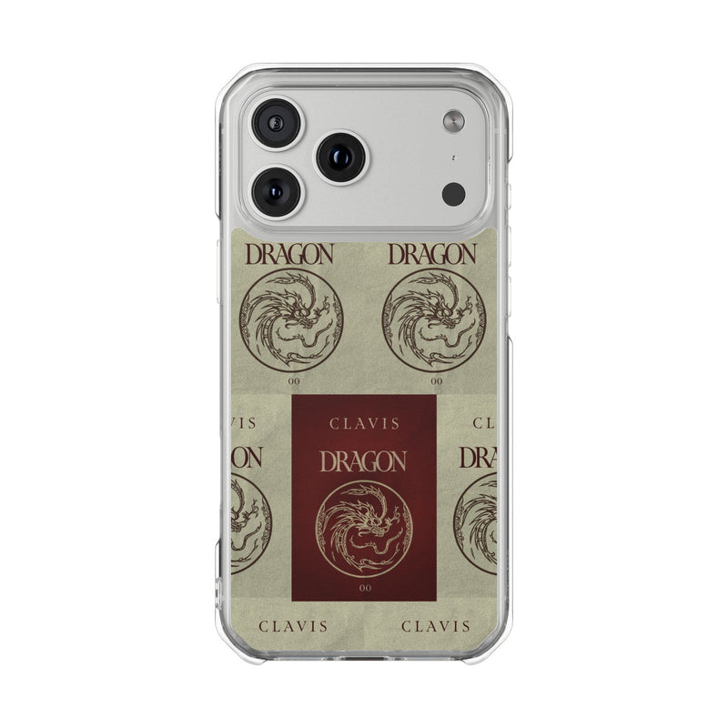 CLAVIS Dragon No.02 — Zodiac Colour Phone Case (MagSafe Compatible) Beige Ver