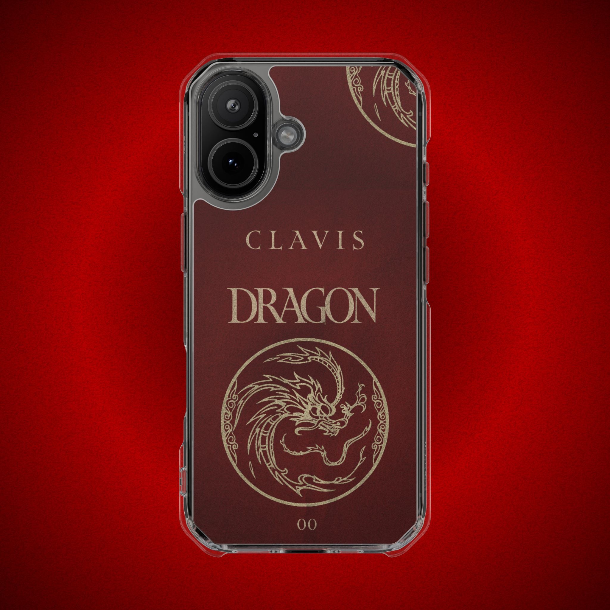 CLAVIS Dragon No.02 — Zodiac Colour Phone Case (MagSafe Compatible)