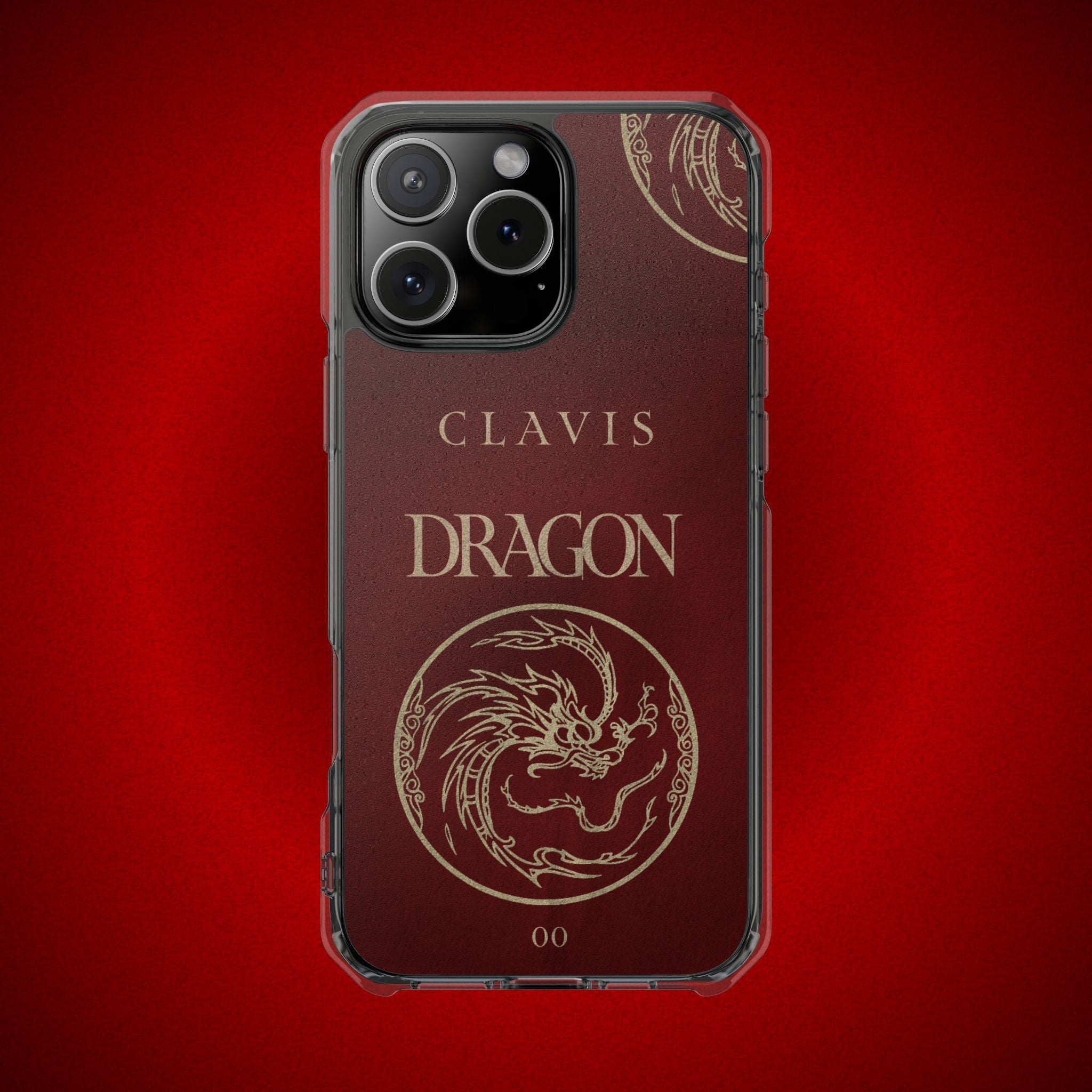 CLAVIS Dragon No.02 — Zodiac Colour Phone Case (MagSafe Compatible)