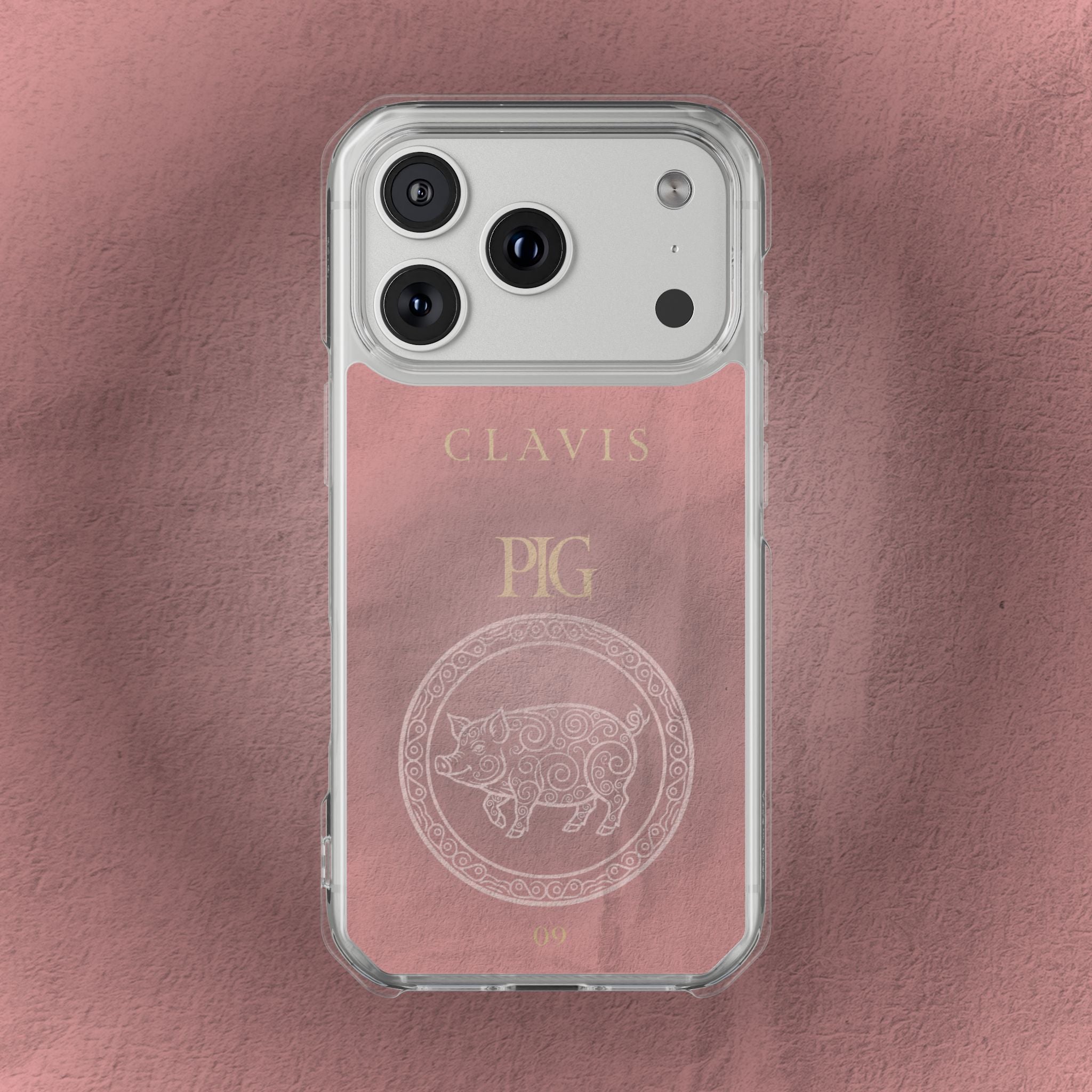 CLAVIS Zodiac Collection 2026 — Pig No.08