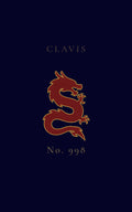 CLAVIS Dragon No.998 — Crimson Red on Midnight Navy